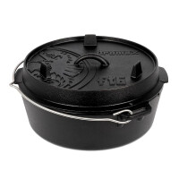 Feuertopf (6qt) planer Boden (ohne Füße)